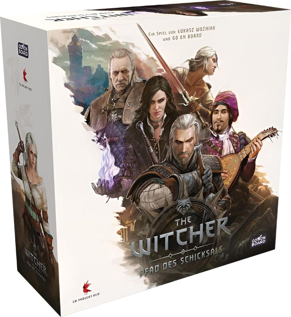 Asmodee The Witcher Pfad des Schicksals Deluxe Edition