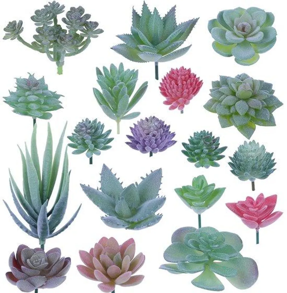 Plante artificielle verte en pot pour déco maison et bureau style zen