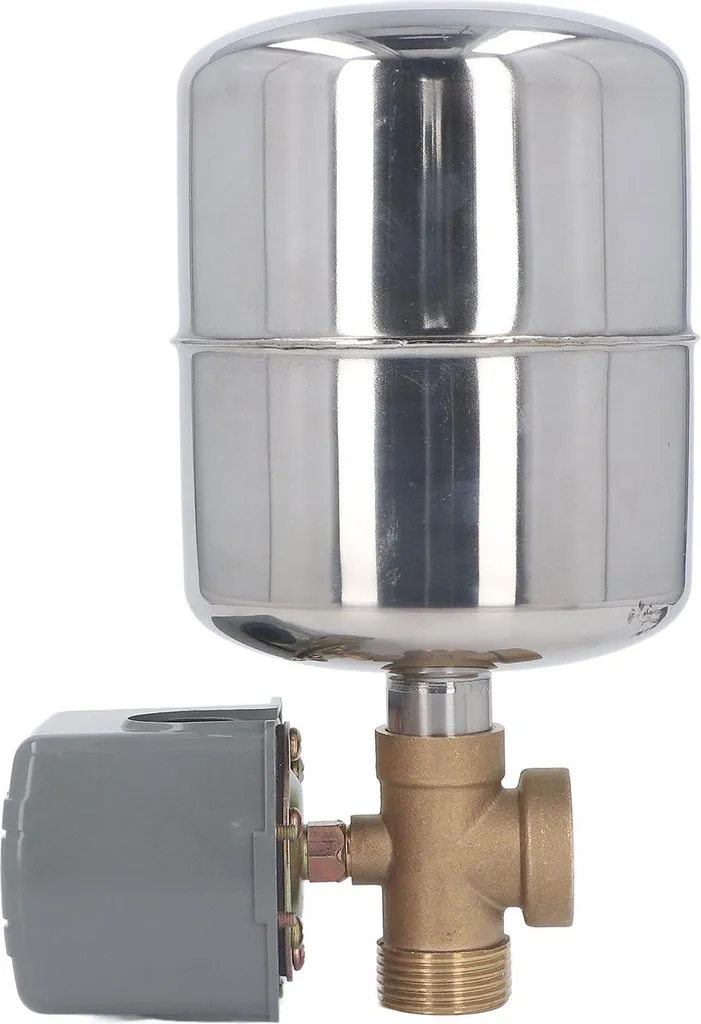 Pressostat pour pompe à eau 110V-230V et kit réservoir inox durable