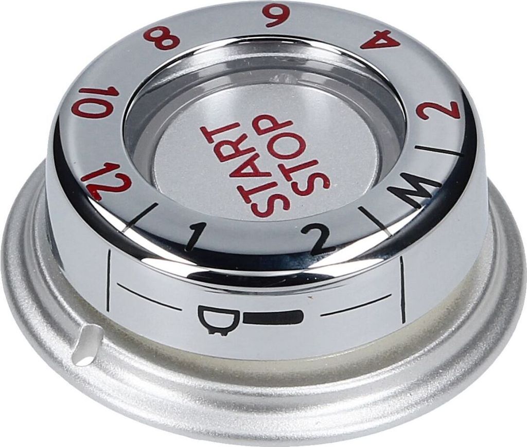 easyPART passend für 694976808 smeg Drehknopf mit Taste Start Stop für Kaffeemühle
