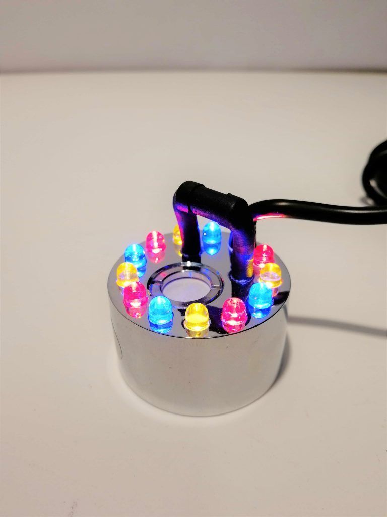 Nebler mit steuerbaren LED-Wechsellicht inkl. Indoor-Trafo Produktbild 