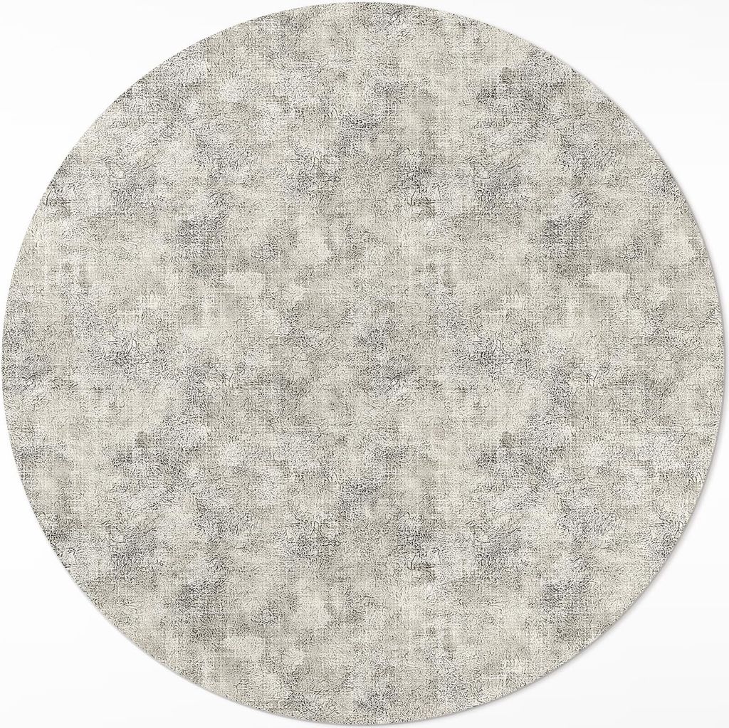 Hintergrund aus imitiertem gebeiztem Stoff– Vinyl Fußmatte – Ø 150cm – Rutschfest, Pflegeleicht & Langlebig