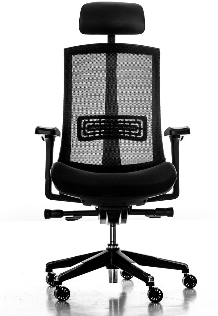 Chef Sessel Bürostuhl Drehstuhl Rollen Bürosessel Schreibtischstuhl Schreibtischsessel mit bequemer Sitzposition und exklusivem Design und Kippfu...