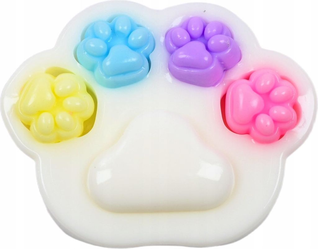 XXL Anti Stress Pfote Squishy Katzenpfote Hundepfote Squeeze Toy Fidget 8cm Weich