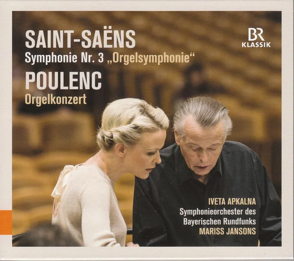 Symphonie n°3 avec Orgue de Saint-Saëns - Album CD Audio Haute Qualité