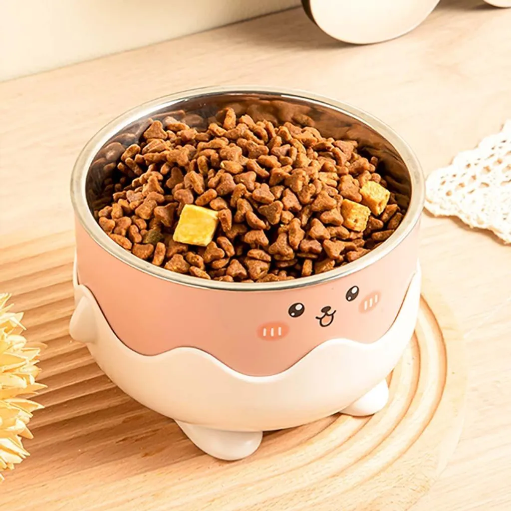 Offerta Ciotola INF Acciaio Inox 14cm Rosa | Per Gatti e Cani | Stock - 3