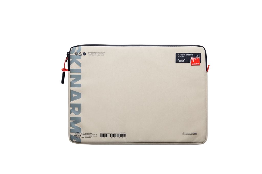 Skinarma Tasche Fardel Laptop-Hülle 14 Elfenbein/Elfenbein Produktbild 