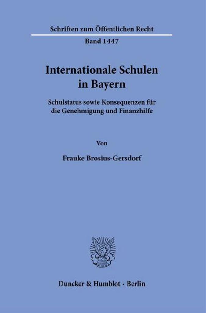 Internationale Schulen in Bayern