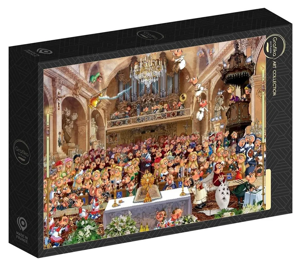 Puzzle adulte 2000 pièces Grafika The Wedding finition carton premium - 2