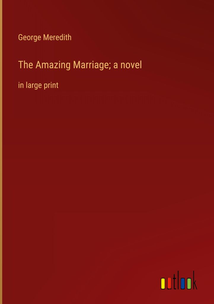 The Amazing Marriage a novel