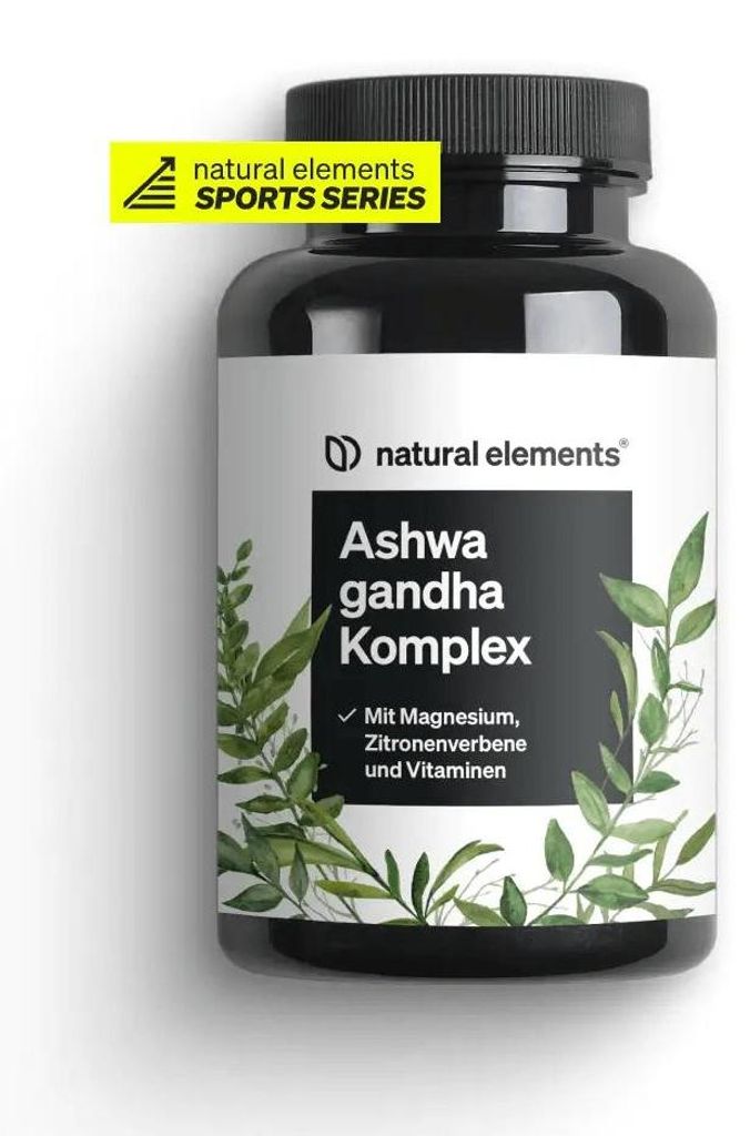 Ashwagandha Komplex Kapseln - 120 Kapseln_für 2 Monate Produktbild 
