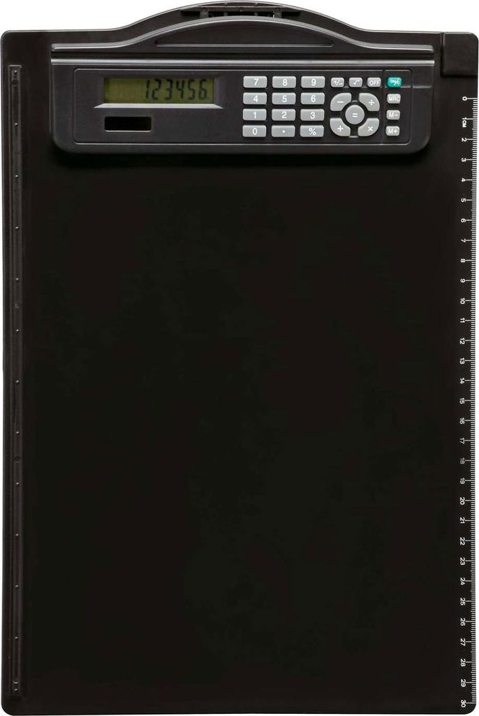 MAUL Klemmbrett A4 Hochformat PS-Kunststoff schwarz