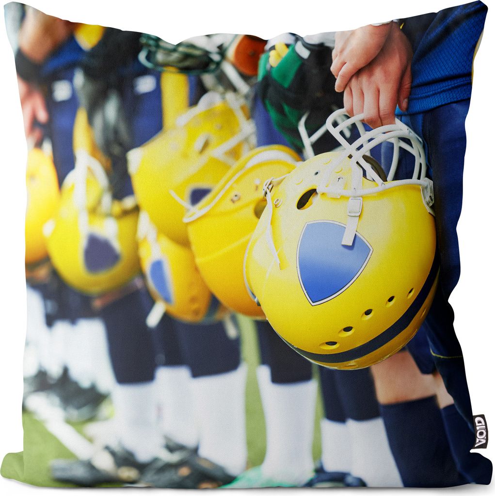 VOID American football Spieler Helme Kissenbezug Kissenhülle sofa couch wohnzimmer dekoration wasserfest Outdoor Garten Kissen bezug deko