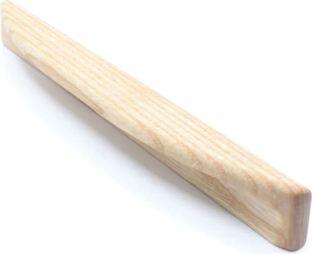 Griffleiste BA 224mm, Möbelgriff Esche massiv, Schubladengriff Küche