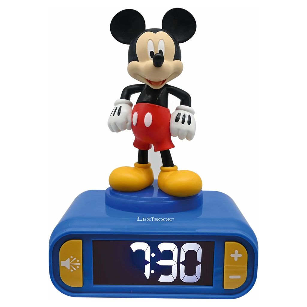 Lexibook Budík s nočním 3D světlem Myšák Mickey Obrázek produktu 