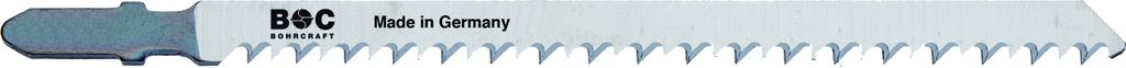 Bohrcraft Stichsägen CV, Zähne konisch, schräg - ZT 3,0 x 105 mm Länge in 5er Bohrcraft SB-Karte - (VPE: 1 Stk.)