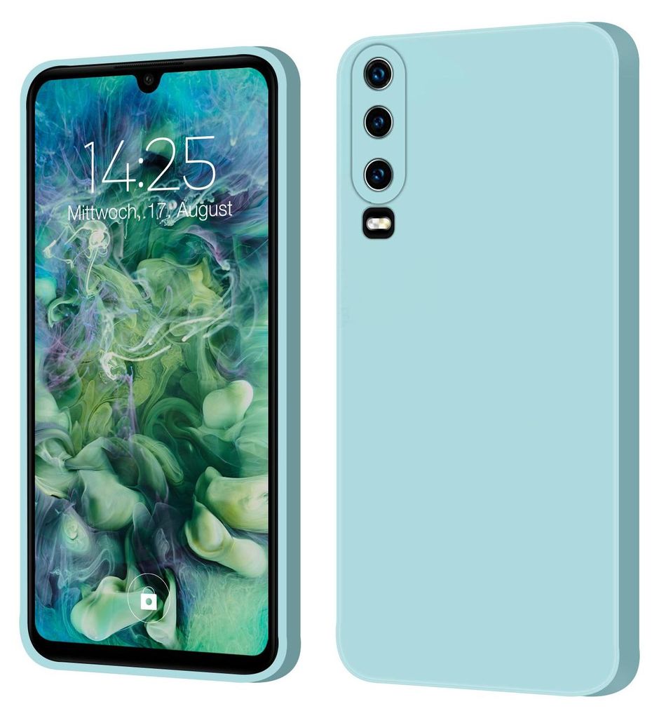 Hülle für Huawei P30 Case Cover Bumper Smartphone Softgrip Produktbild 