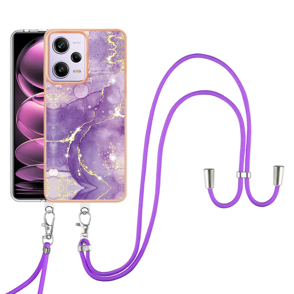 Cover Crossbody Viola Poco X5 Pro | Custodia Creator Redmi Note - 2