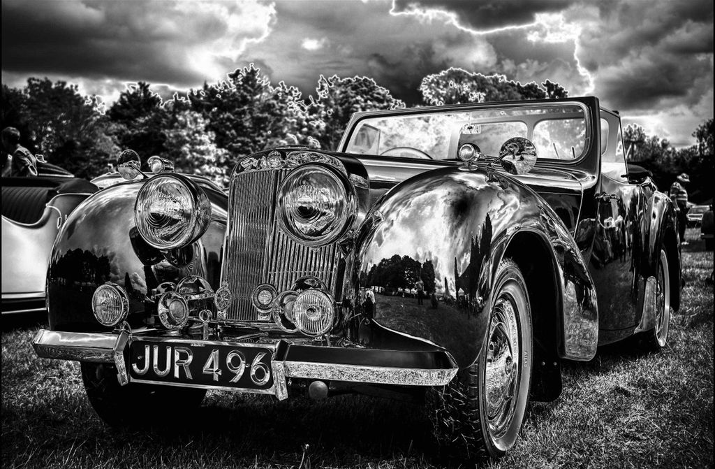 hansepuzzle 27400 - Oldtimer Puzzle, 500 Teile, Fortbewegung, 46,0 x 30,0cm mit hochwertiger Aufbewahrung, Kartonbox und wiederverschließbarem Beutel