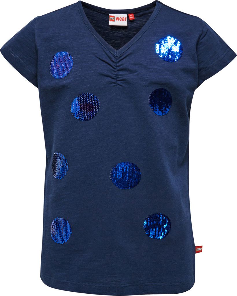 LEGO® Wear T-Shirt TANYA 308 Mädchen Dark Navy 116 Produktbild 