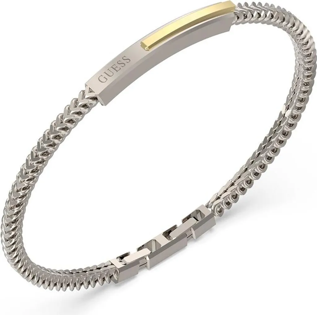 Bracciale Acciaio Guess Uomo JUMB05109JWYGSTS - Resistente e Stiloso