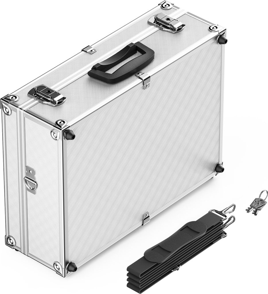 Valigetta universale in alluminio Wiltec 46x33x15,2 cm, Immagine del prodotto 
