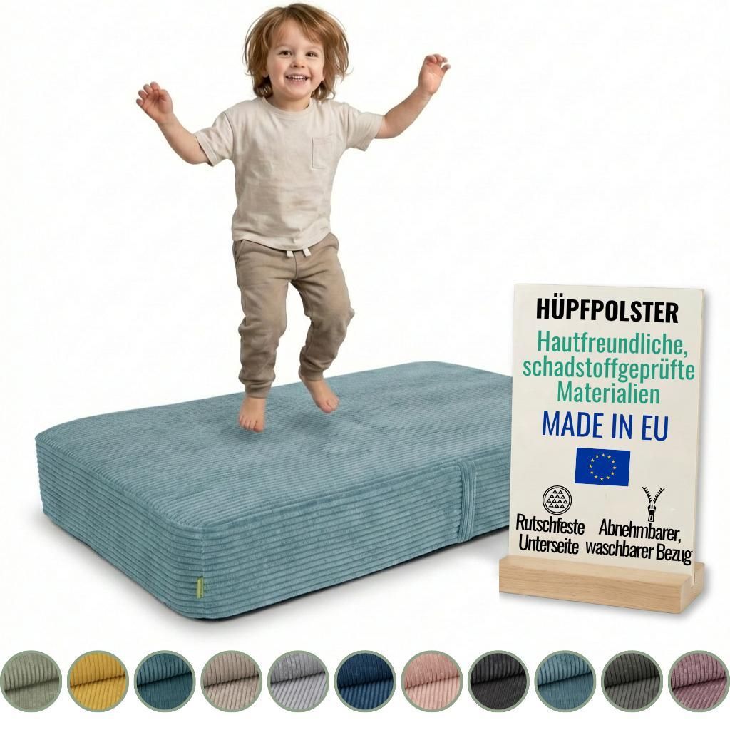 Pillows24 – Hüpfpolster für Kinder | Hüpfkissen 70x110x17 Produktbild 