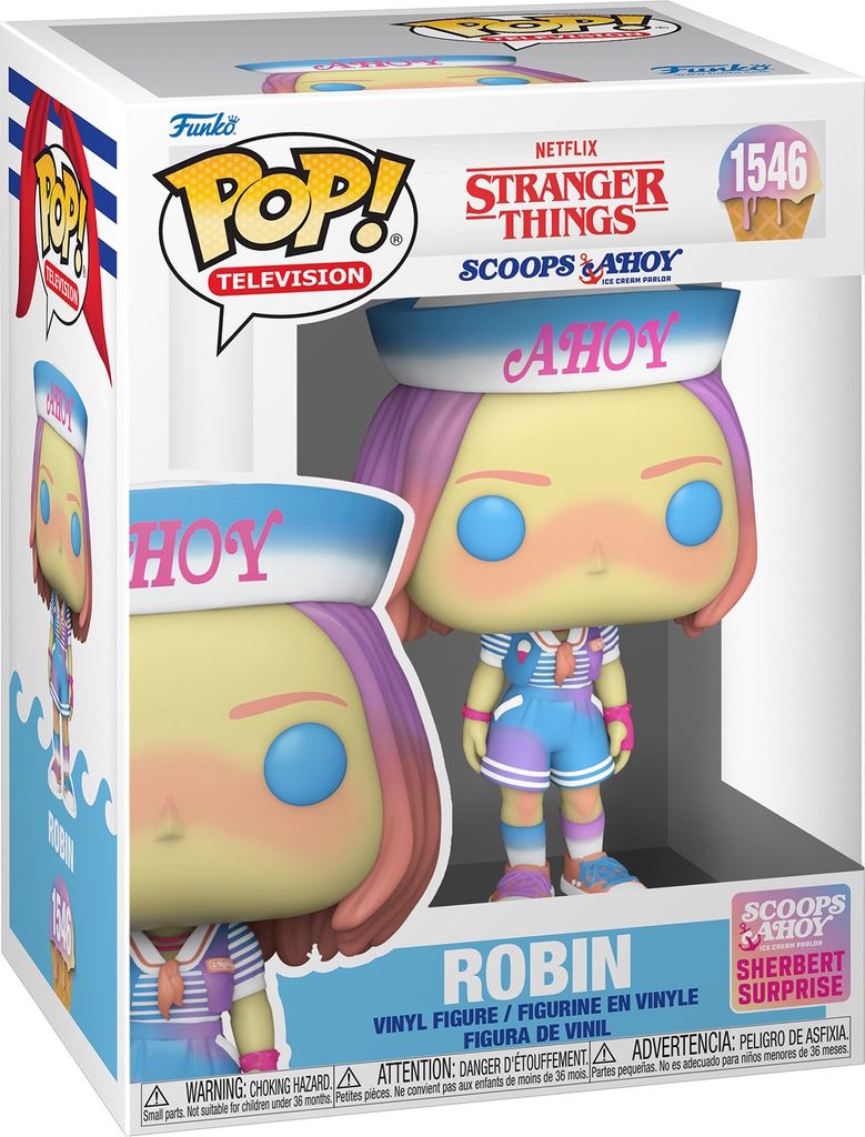 Stranger Things - Robin 1546 - Funko Pop! Vinyl Figur Produktbild 