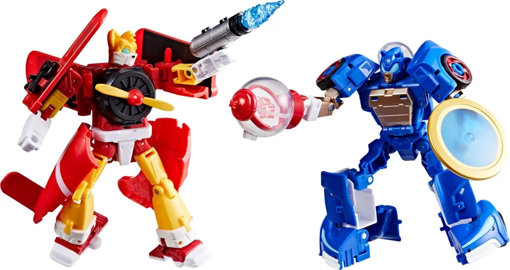 Figurines Sonic the Hedgehog x Transformers Wingtail et Blue Booster