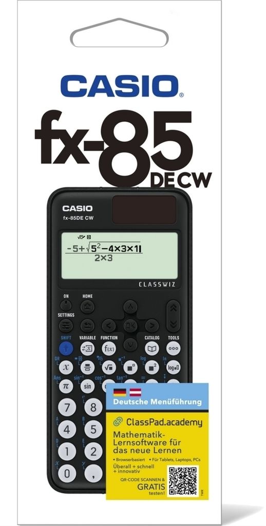 CASIO Fx-85DE PLUS Calcolatrice Calcolatrice Scuola - Foto 6
