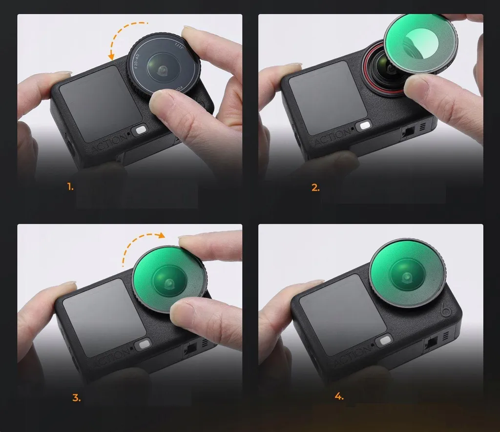 Protégez votre DJI Osmo Action 6 des rayures avec ce filtre UV HD