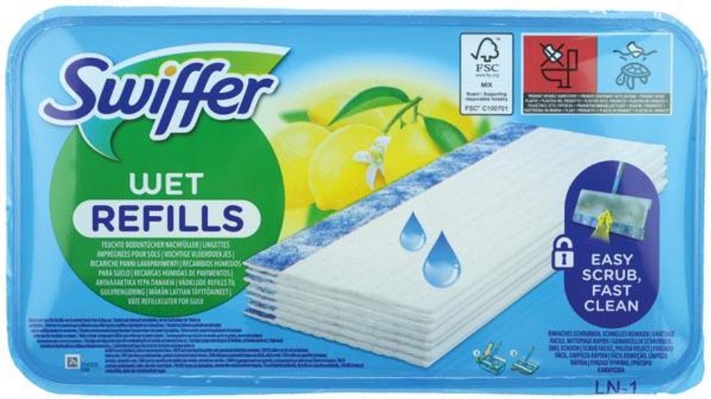 Swiffer 8700216717748 Vlhčené podlahové utierky Swiffer, Obrázok produktu 