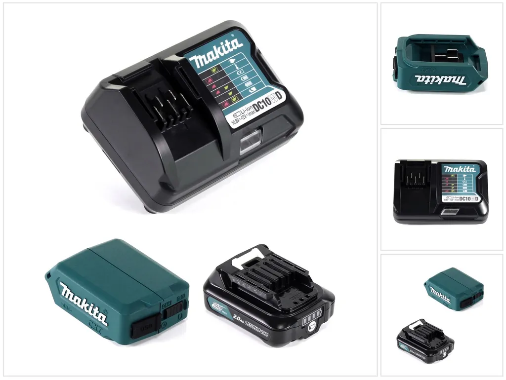 OFFERTA Kit Makita: USB ADP08 + Batteria 2.0Ah + Caricatore | Stock Limitato