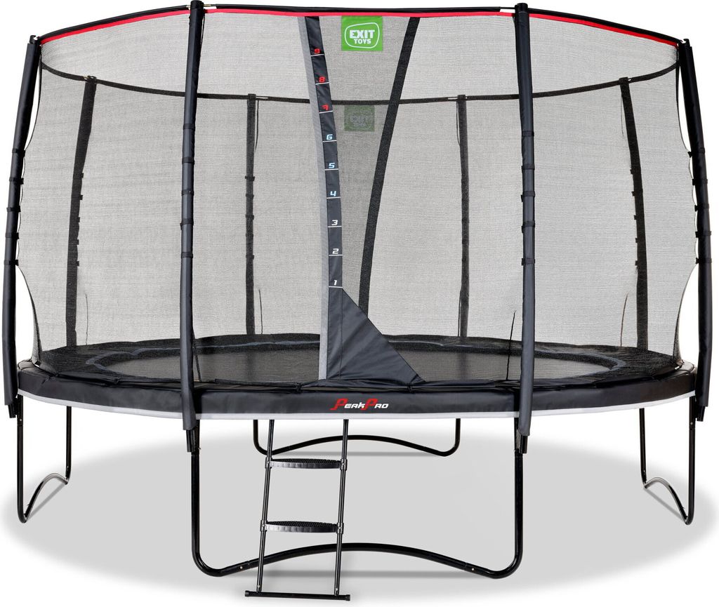 EXIT PeakPro Trampolin ø427cm - schwarz Produktbild 