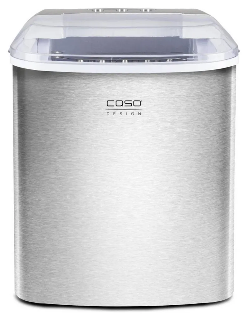 Machine à glaçons Caso Icemaster Ecostyle 3304 - 150W Inox et Noir