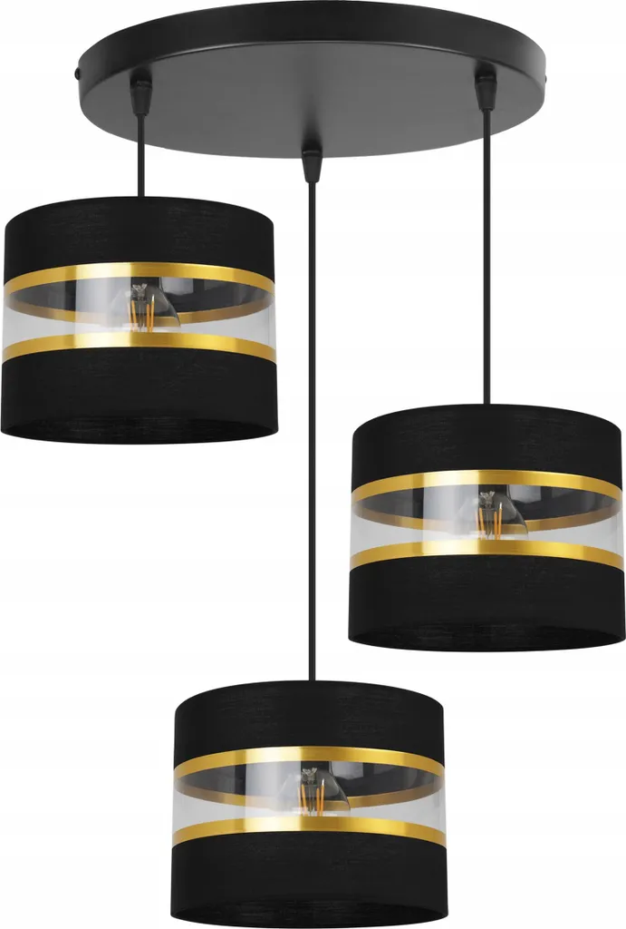 Lampadario Sospensione Paralume Tessuto Moderno | Design Elegante E27