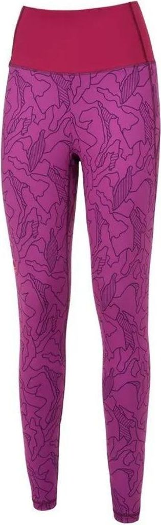 Wildcountry Session All Over Print Baselayer-hose Lila DE 38 Damen Lila DE 38
