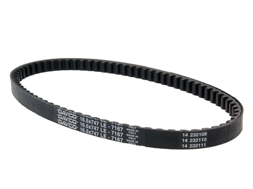 Dayco Keilriemen Minarelli horizontal vertikal langes Kurbelgehäuse 16,5 x 747 mm