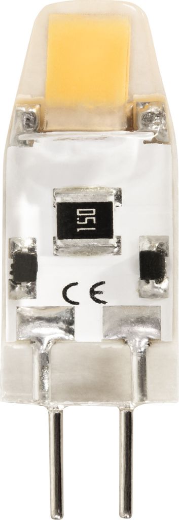 LED-Stiftsockellampe McShine "Silicia COB", G4, 12V, 1W, 110 lm, weiß