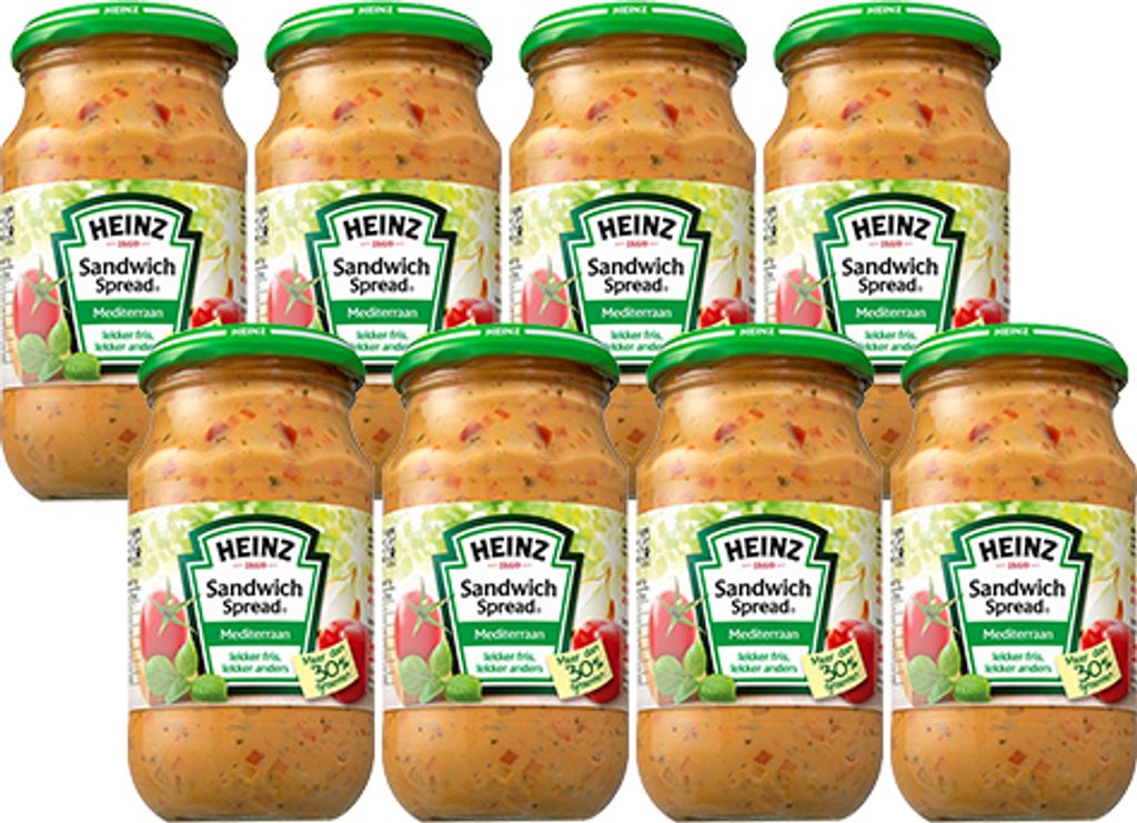 Heinz - Sandwich Spread Mediterrane - 8x 303g Produktbild 