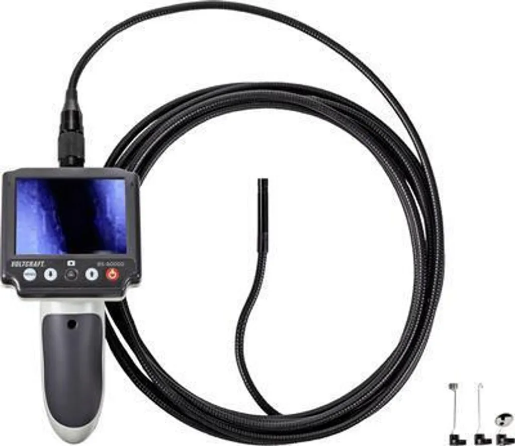 Caméra d'inspection endoscopique VOLTCRAFT 5m flexible BS-600SD SD
