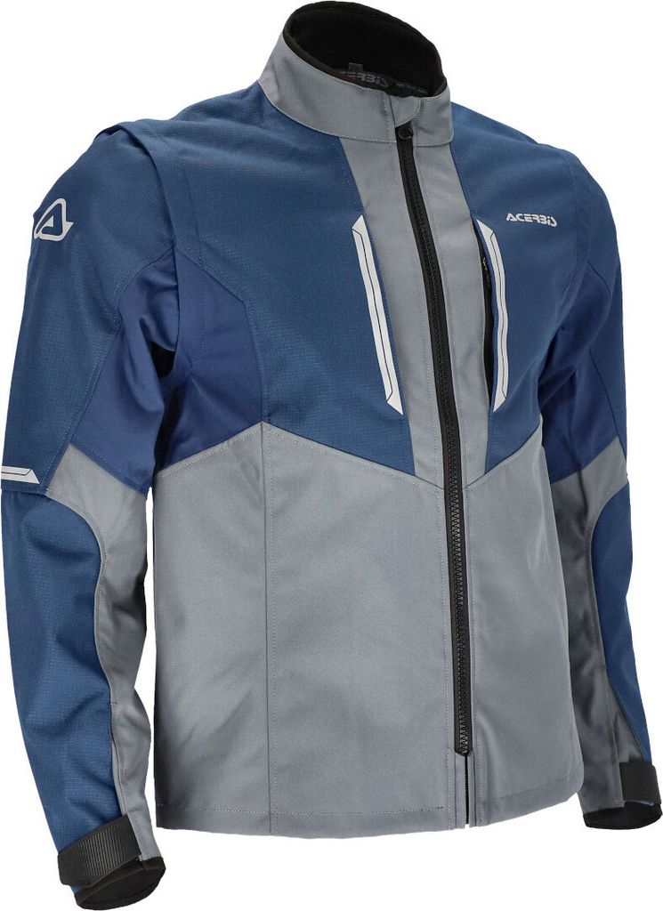 Acerbis X-Duro Motocross Jacke, blau/grau, L