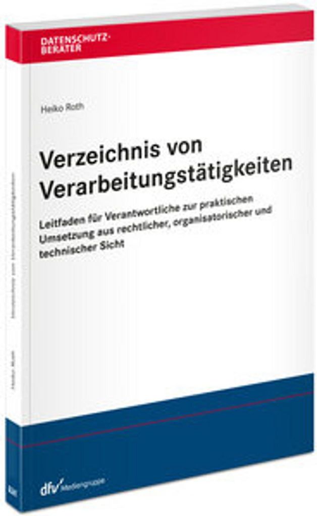 Verzeichnis von Verarbeitungstätigkeiten