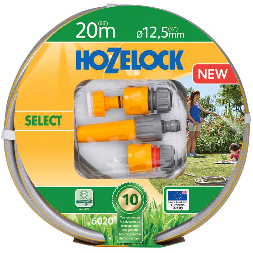 Hozelock Bewässerungsschlauch Select 20 m mit Starter-Set