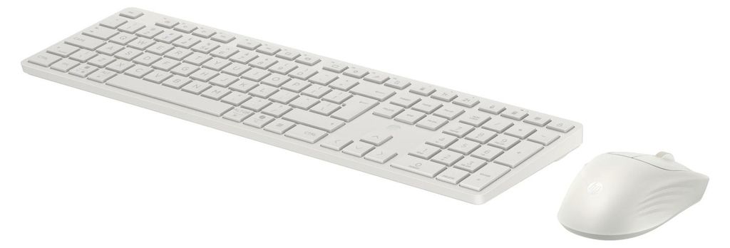 HP Kombination aus Dual-Mode-Maus und -Tastatur für mehrere Geräte 490C, Volle Größe (100%), Kabellos, RF Wireless + Bluetooth, Plunger key swi...