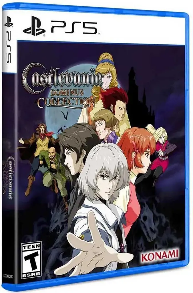 Castlevania Dominus Collection PS5 Limited Run Dawn of Sorrow Physique