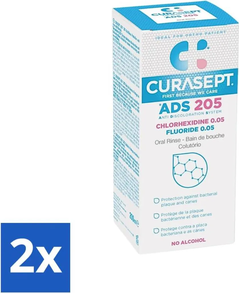 Curasept 0.05% CHX Collutorio 2x200ml - Il Tuo Alleato Quotidiano Online