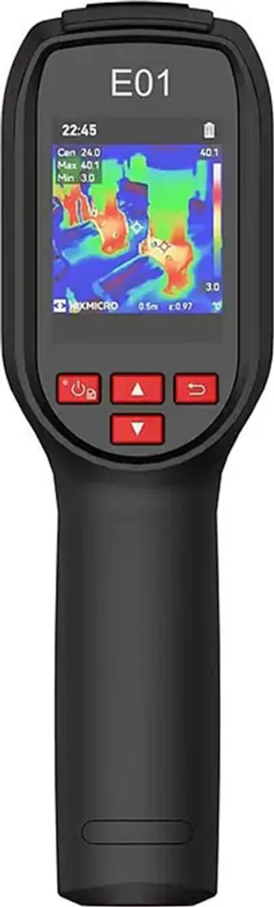 Caméra thermique HIKMICRO E01 pour isolation et fuites thermiques