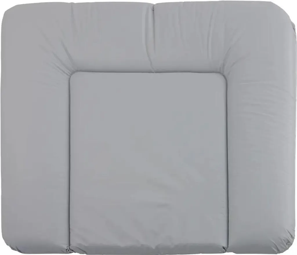 Rotho Babydesign 1201201061 Matelas à Langer Plat Polaire Gris en PVC