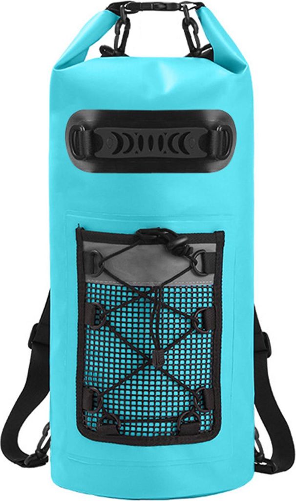 Schwimmender, wasserabweisender, trockener Rucksack, 20 l, PVC-Drifttasche für Rafting, Kajak-Angeln im Freien